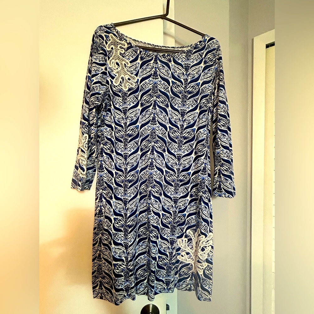 Lilly Pulitzer quarter sleeve dress